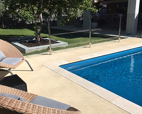 Liquid Limestone Pool Surround (1) limestone concrete perth