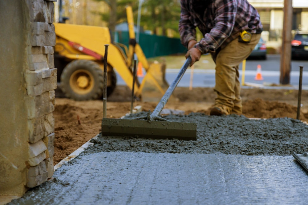 Pouring Concrete