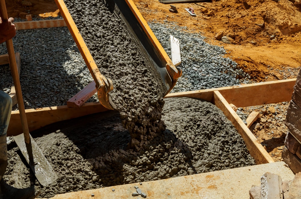 Pouring Concrete