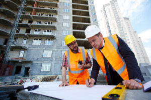 Fluid Concrete - Engineers at Construction site 